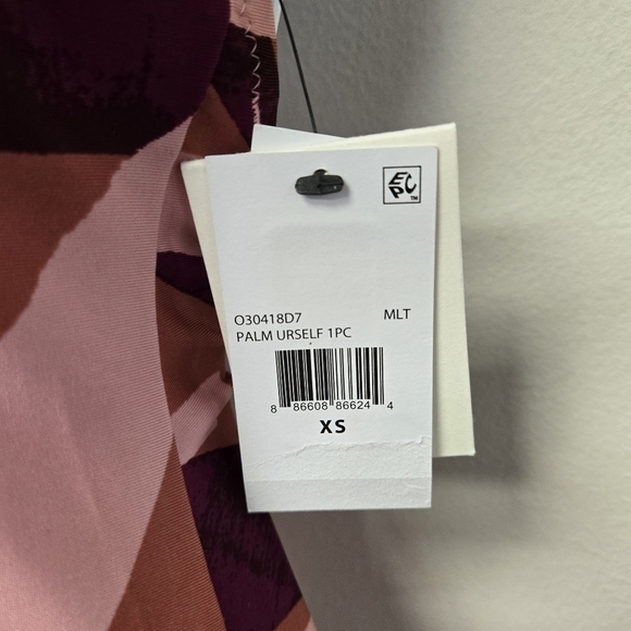 Volcom Palm Urself one piece swimsuit Pink XS - Picture 7 of 8